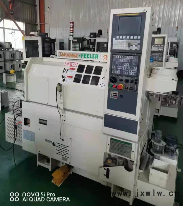 二手日本高松XC-100C數(shù)控車床在位出售二手車床 二手?jǐn)?shù)控車床