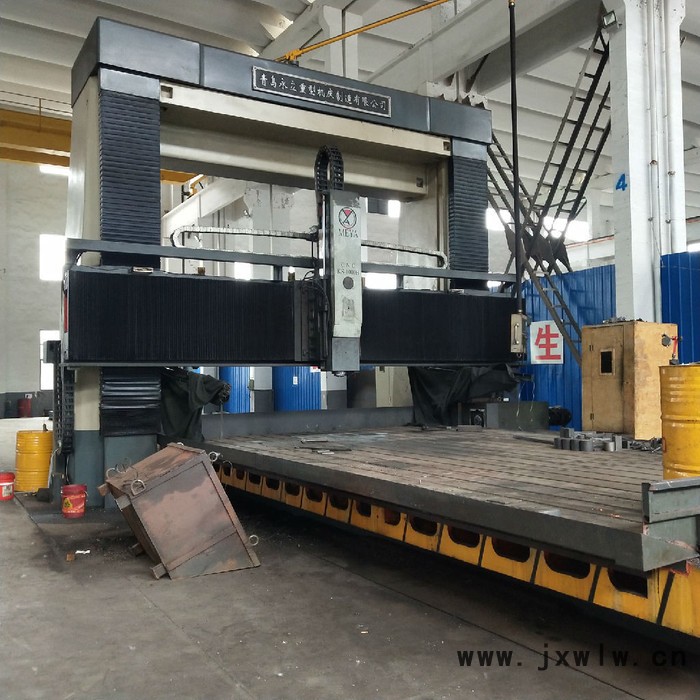 青島永利GTXK2050T-10/TX2040B-9 4米6米龍門(mén)銑 數(shù)控龍門(mén)銑床