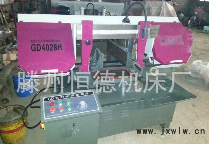 可以鋸45°角度的鋸床，旋轉(zhuǎn)鋸床4028H 好品質(zhì) 高效率 **