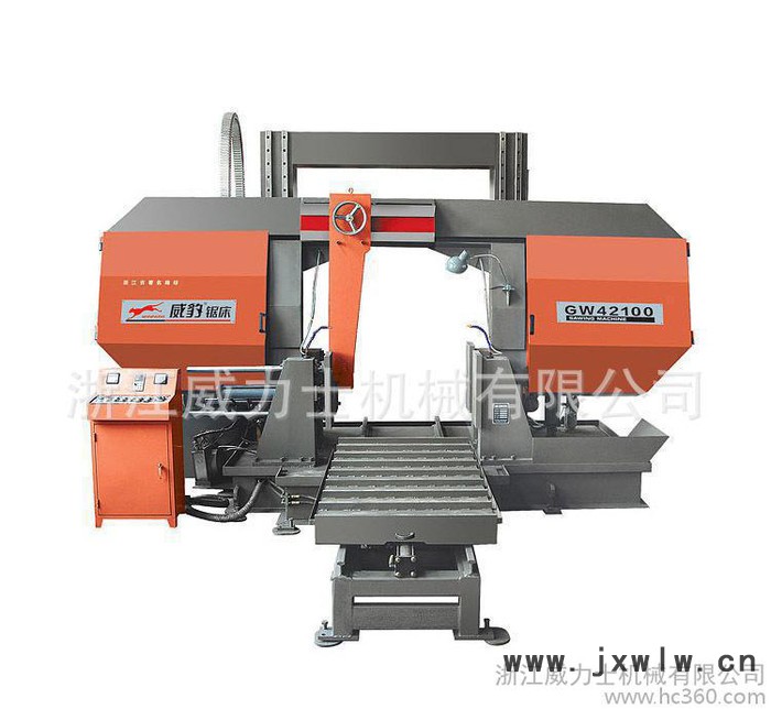 GW42100臥式帶鋸床龍門帶鋸床數(shù)控鋸床金屬切割機帶鋸機