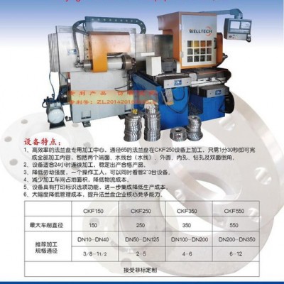 WELLTECH CK400 剎車盤專用機床 剎車盤專用數(shù)控機床