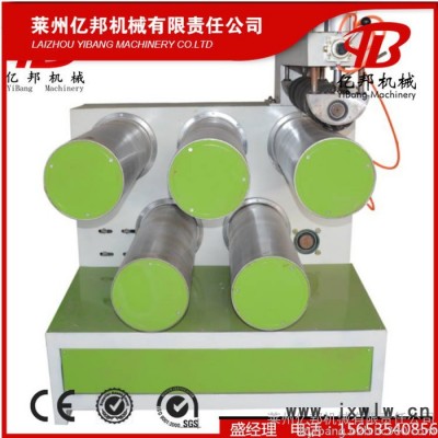 SJL億邦65型扁絲拉絲機，網(wǎng)眼袋防塵網(wǎng)拉絲生產(chǎn)線設(shè)備價錢