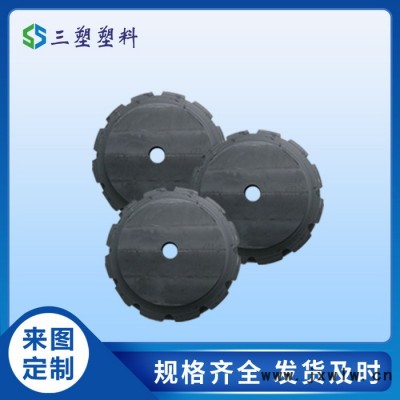 三塑加工定制尼龍塑料齒輪 超高分子pom齒條配套齒輪 刨槽機(jī)用不斷齒含油尼龍齒輪