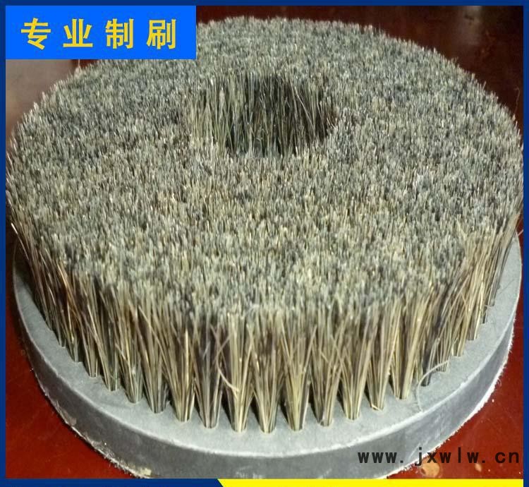 古文玩佛珠拋光機杜邦尼龍絲圓盤毛刷 核桃金剛豬鬃毛刷盤