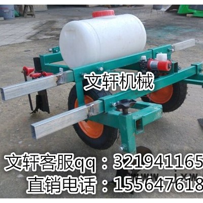 標(biāo)準(zhǔn)文軒多功能地膜覆蓋機 噴藥覆膜機價格