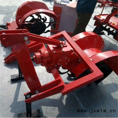 四輪山地旋耕機(jī) 后懸掛偏置果園開(kāi)溝機(jī) 農(nóng)用除草開(kāi)槽機(jī)