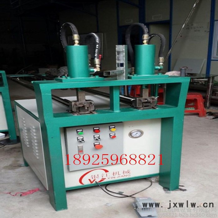 銀江機械不銹鋼防盜窗打孔機，鋅鋼護欄打孔機，貨架打孔機，鞋架打孔機