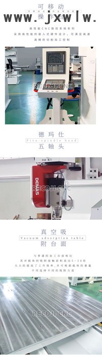銳達(dá)通雙臺面五軸加工中心 五軸木工雕刻機 銳達(dá)通五軸