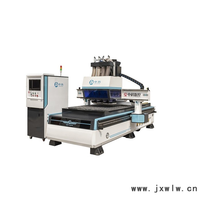 濟(jì)南數(shù)控設(shè)備**定制全自動(dòng)板式家具木工雕刻機(jī)零秒換刀四工序開(kāi)料機(jī)