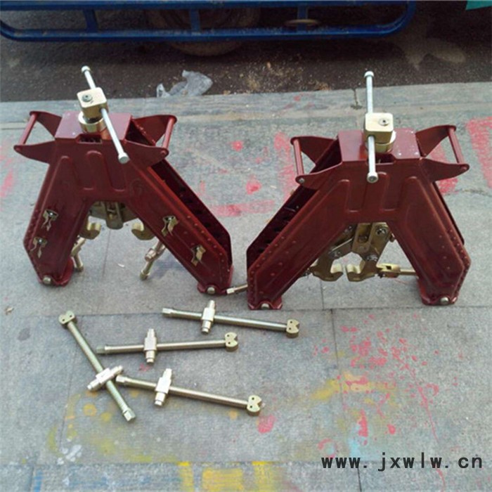 鋼軌對軌架 鐵路養(yǎng)護機具對軌架 鋁熱焊接設(shè)備對正架