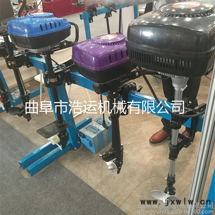曲阜浩運專業(yè)生產(chǎn)汽油柴油立式船用掛槳機(jī) 江河大海小溪船用發(fā)動機(jī)