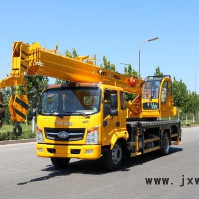 建筑工程16噸汽車吊 各種型號汽車吊 油電兩用 唐駿底盤16噸汽車吊170發(fā)動機