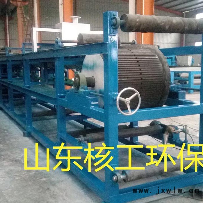 山東核工橡膠帶式真空過濾機(jī) 固液分離設(shè)備 高效節(jié)能污泥過濾機(jī)