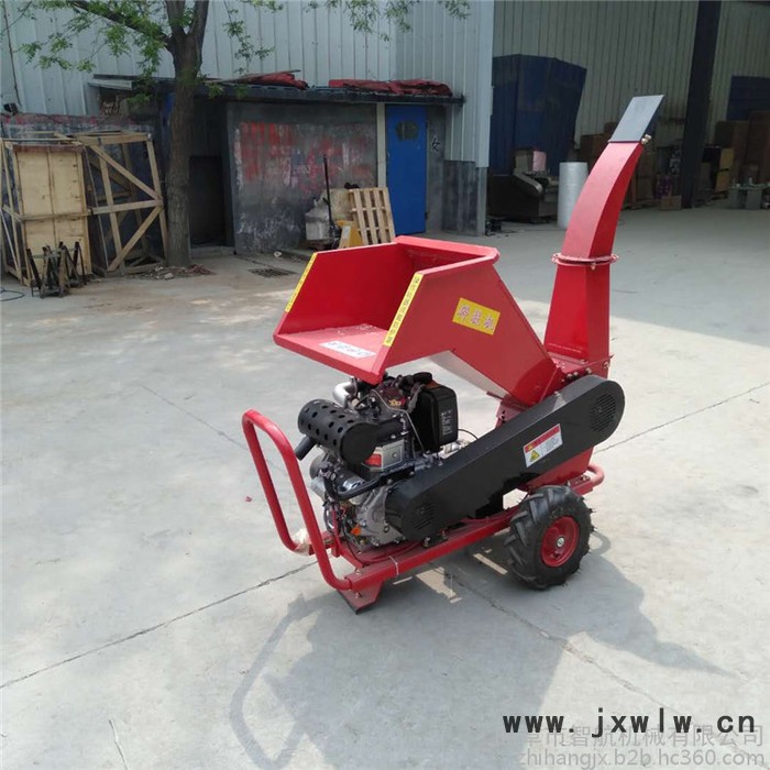 臥式樹枝秸稈粉碎設(shè)備 果園修剪枝條碎枝機(jī) 多用途碎枝機(jī)廠家