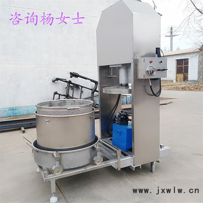 訂做出口壓榨過濾設備 椰肉、葡萄榨汁機  水果壓榨機  液壓壓榨機  自動化程度高