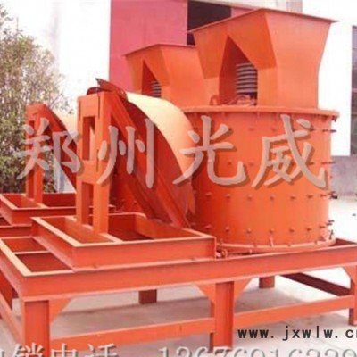 高效玻璃粉碎設備 雙料口復合式破碎機 立式復合式制砂機價格