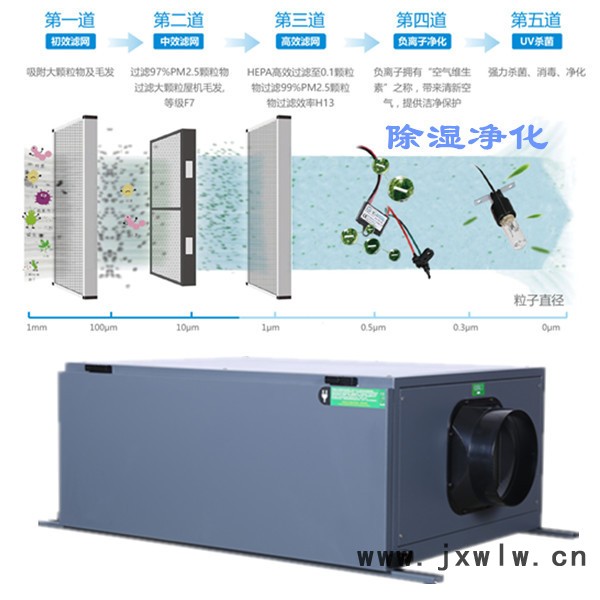 別墅新風(fēng)凈化干燥設(shè)備 蘇州新風(fēng)除濕機