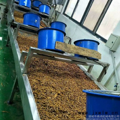 鼎鴻牌FG-3000型葉菜去水風(fēng)干機(jī) 山楂風(fēng)干流水線 網(wǎng)帶輸送風(fēng)干機(jī) 中藥材干燥設(shè)備 火腿腸風(fēng)干機(jī) 魚腸干燥設(shè)備