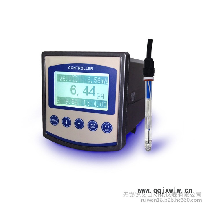 無錫銳文 pH計(jì)工業(yè)酸度計(jì)污水自來水酸堿度 ph/ORP分析儀 在線pH計(jì) 工業(yè)ph計(jì)電極