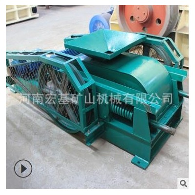 石英石煤炭對輥式破碎機 青石河卵石對輥制砂機 對輥擠壓式破碎機