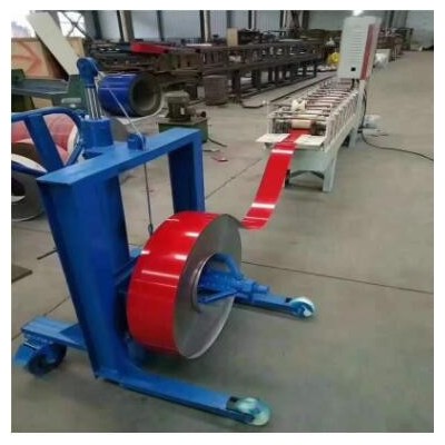 扣扳機(jī)用小型送料機(jī) 可移動(dòng)小車立式放料架 液壓升降移動(dòng)式上料架