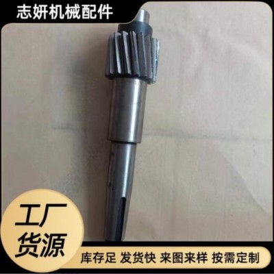 廠家加工斜齒輪軸直齒輪傳動齒輪軸加工非標(biāo)定制硬齒面齒輪